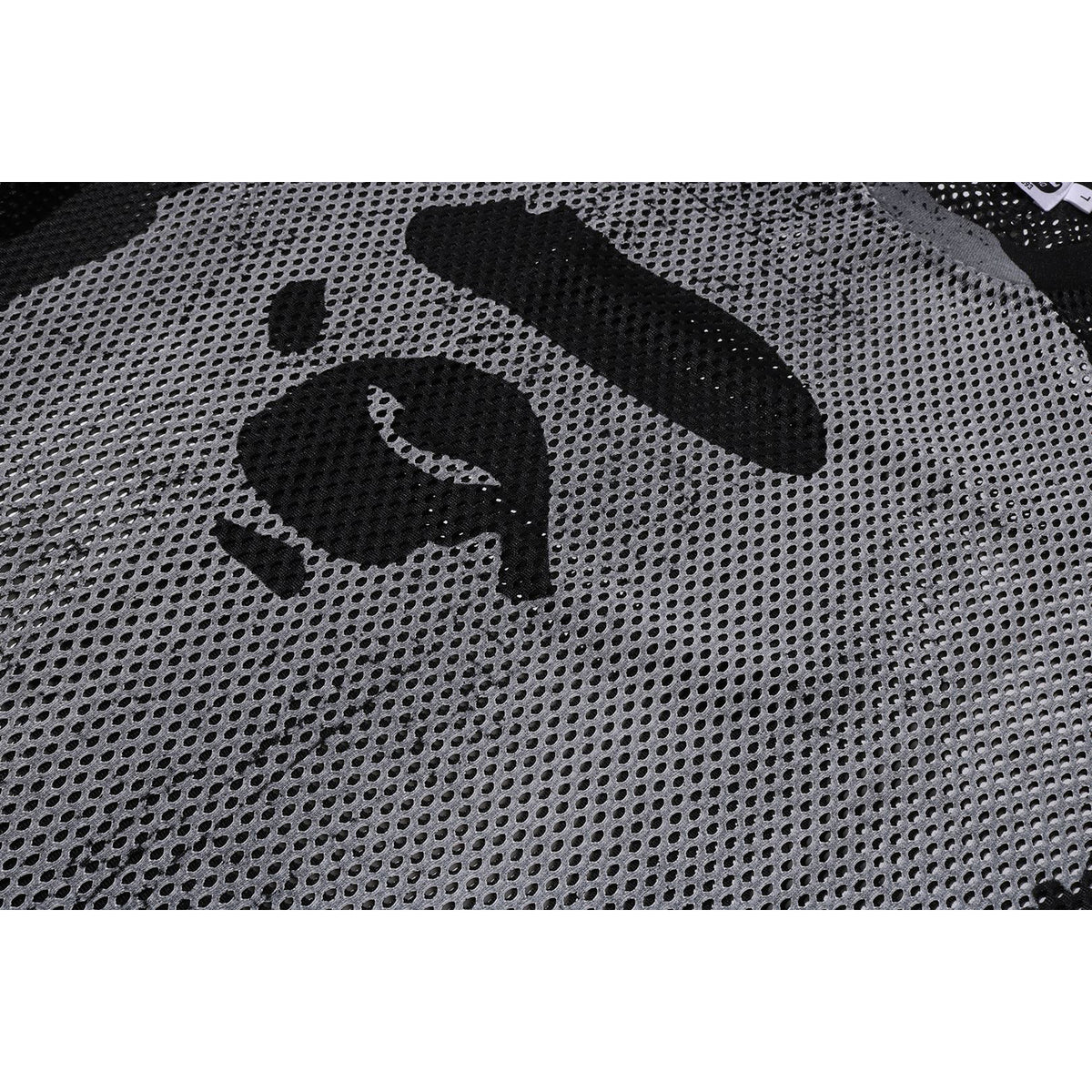 WATER PRINT APE HEAD MESH RELAXED FIT TEE MENS