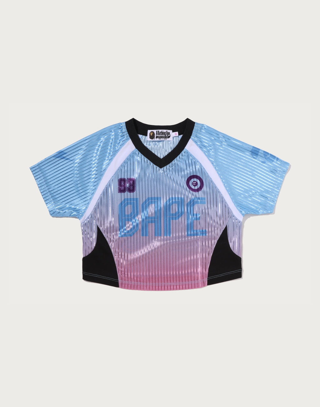 DIP DYE MULTI LOGO MINI TEE LADIES