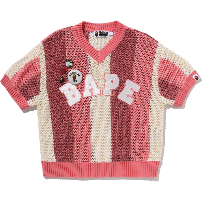 BAPE CROCHET OVERSIZED TEE LADIES
