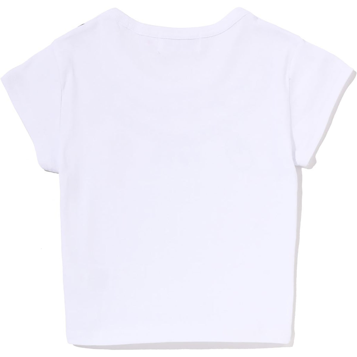 FAKE PRINT CROPPED TEE LADIES