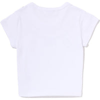 FAKE PRINT CROPPED TEE LADIES