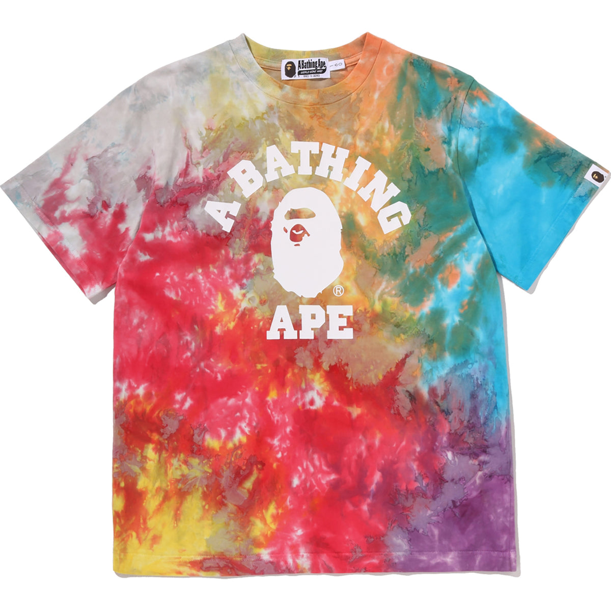 TIE DYED COLLEGE TEE JR