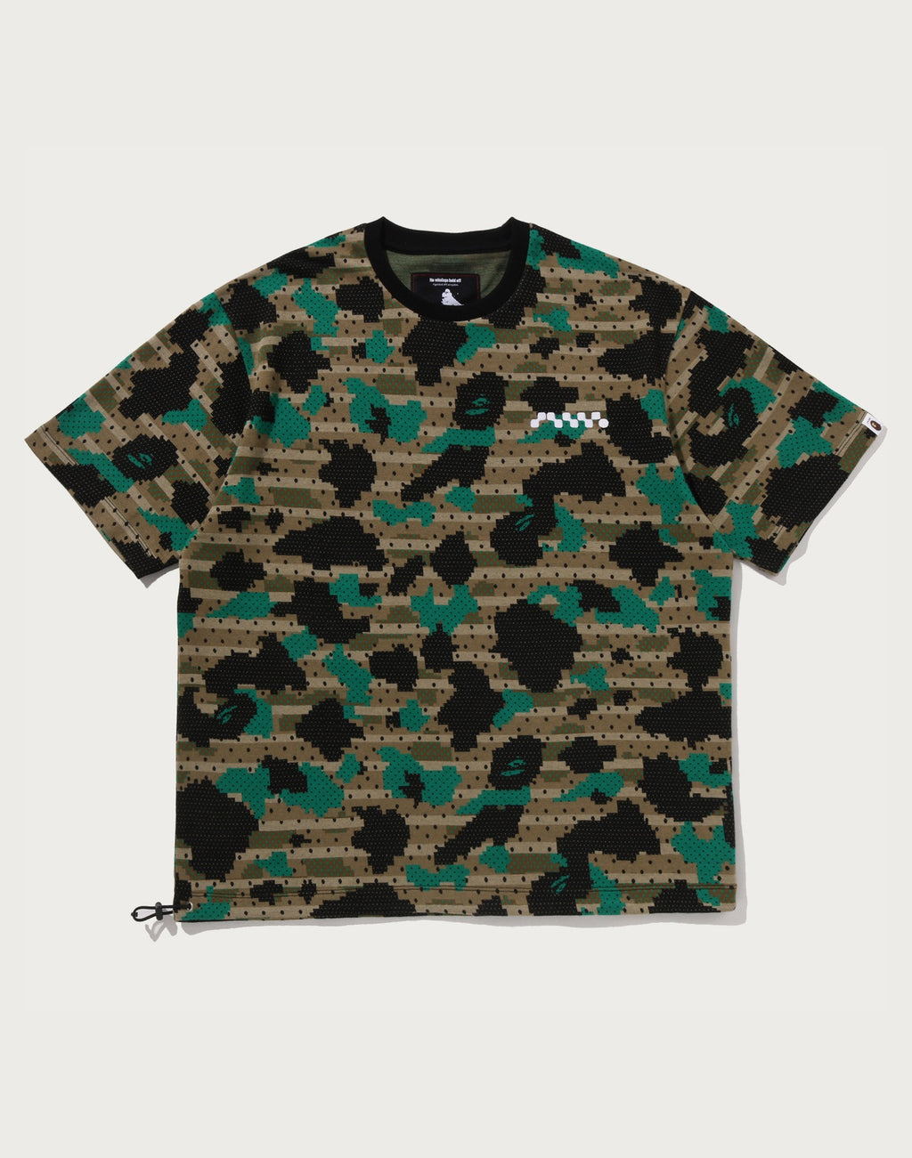 BAPE BY KAZUKI KURAISHI DIGITAL 1ST CAMO DOT SS TEE MENS