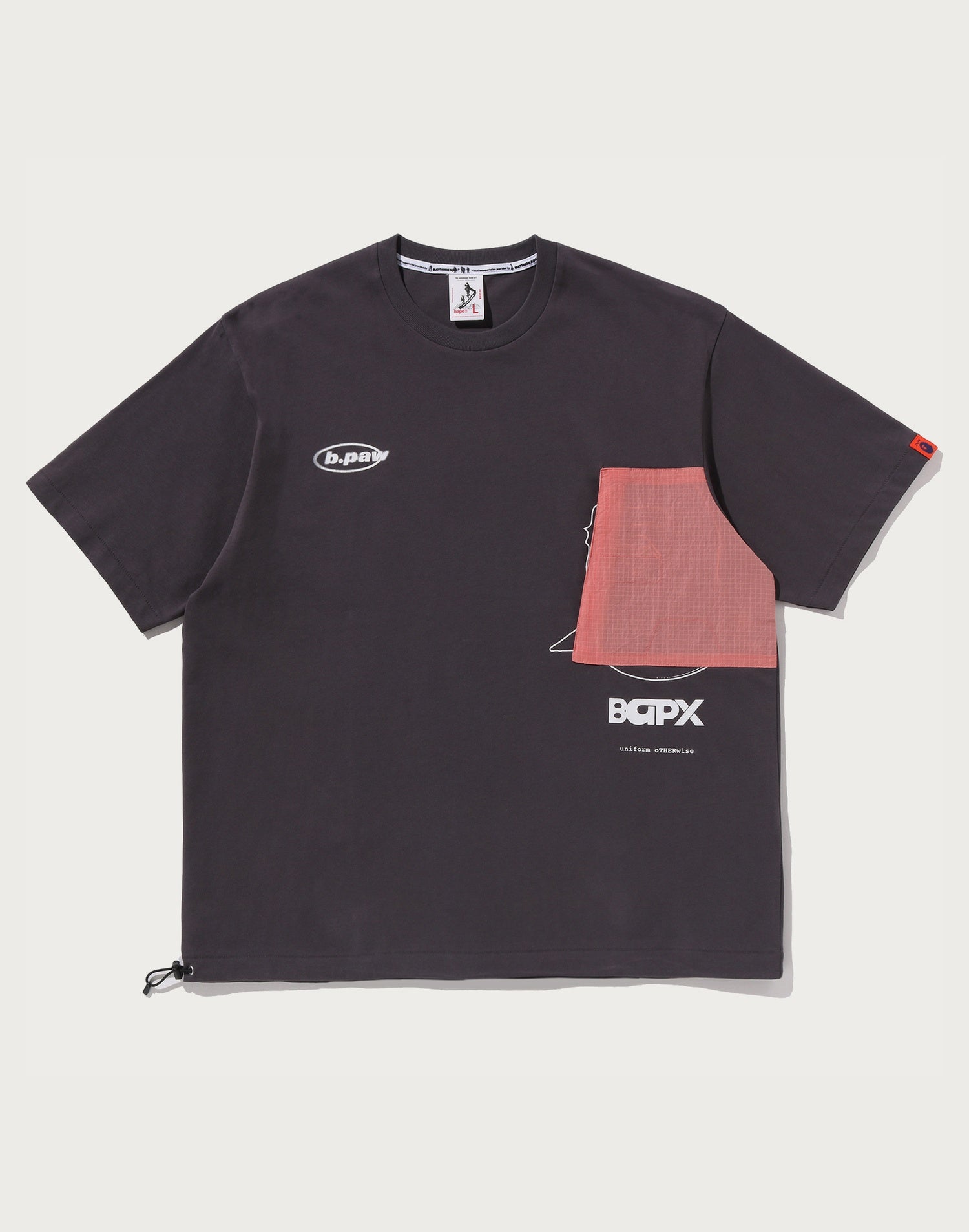 BAPE BY KAZUKI KURAISHI POCKET RELAXED FIT TEE MENS – us.bape.com