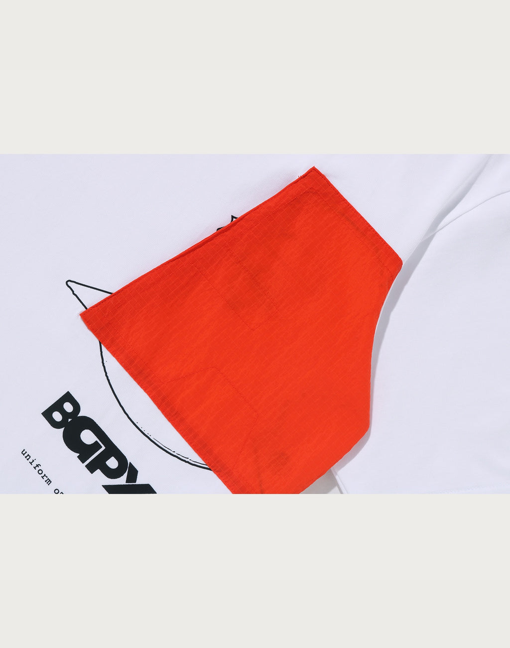 BAPE BY KAZUKI KURAISHI POCKET RELAXED FIT TEE MENS
