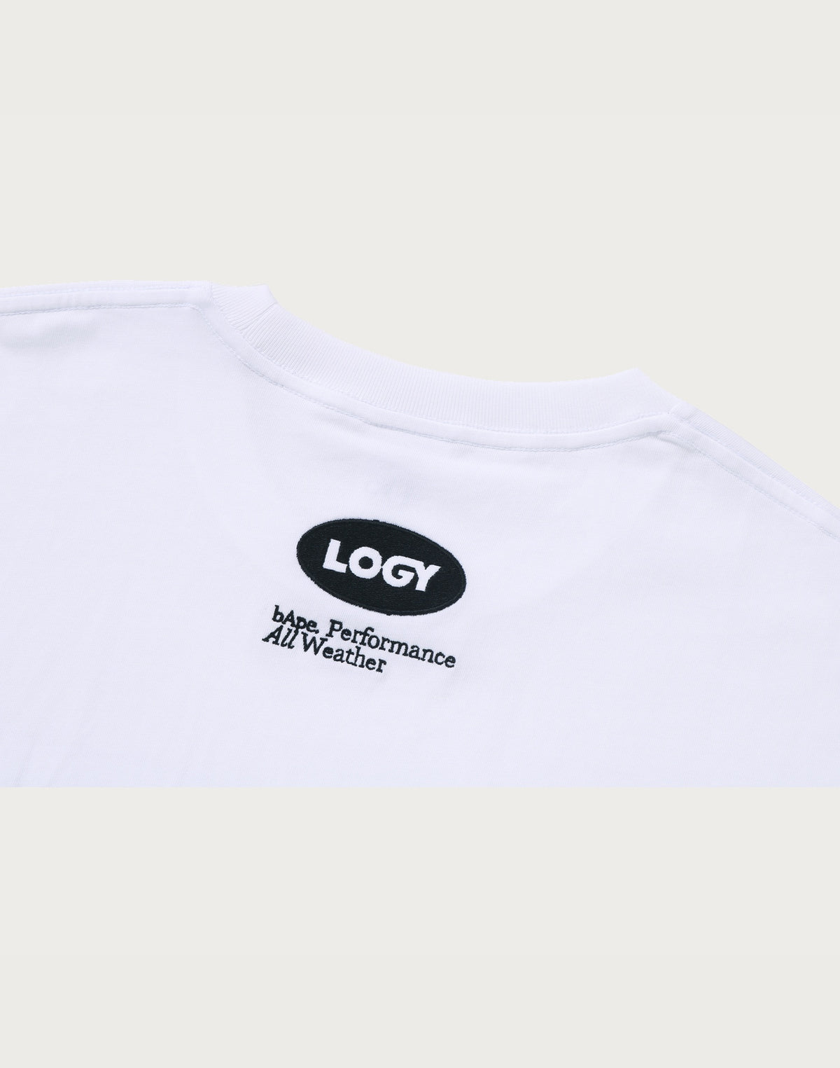 BAPE BY KAZUKI KURAISHI MULTI LOGO RELAXED FIT TEE MENS