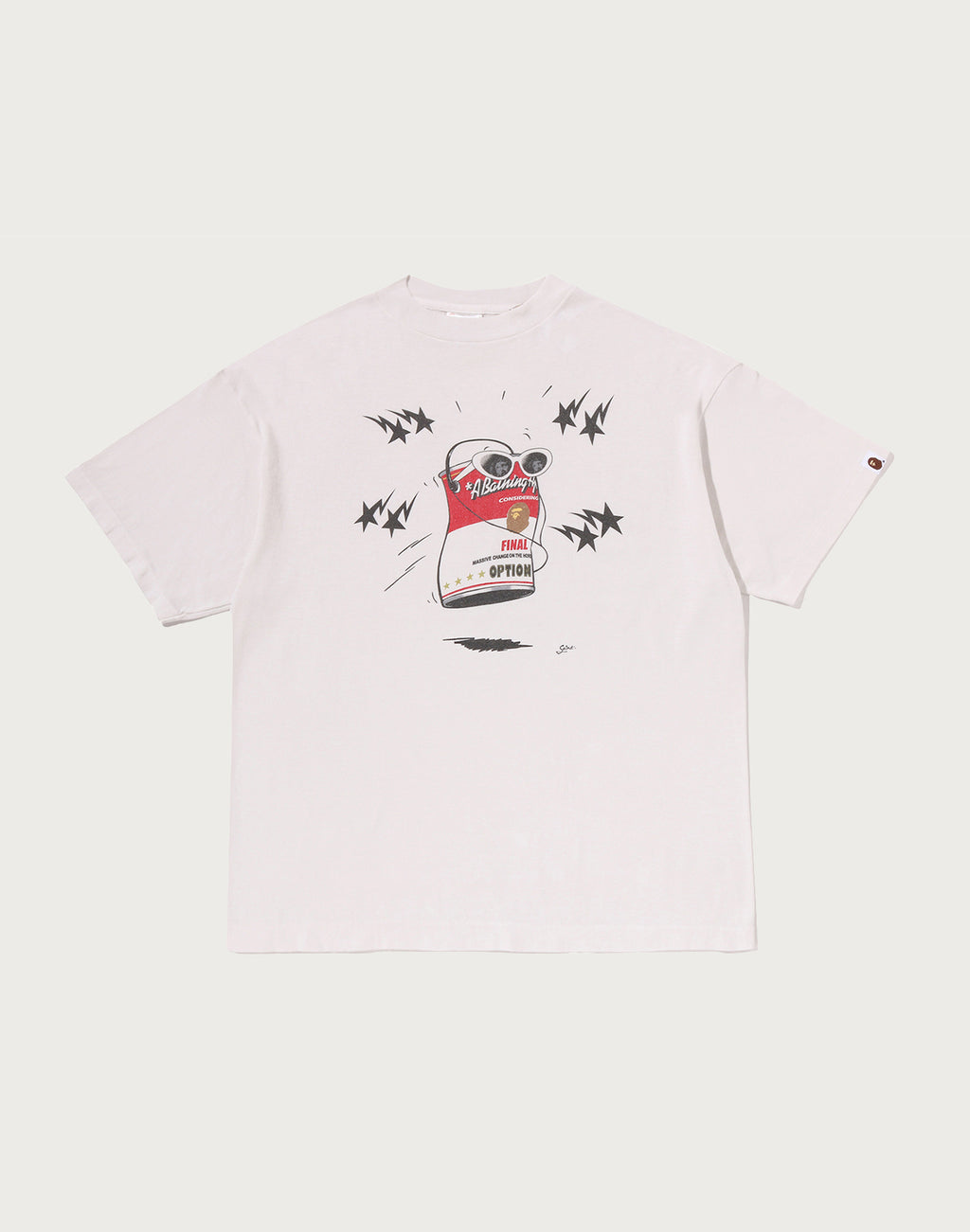BAPE X SAINT MXXXXXX DANCING CAN TEE MENS