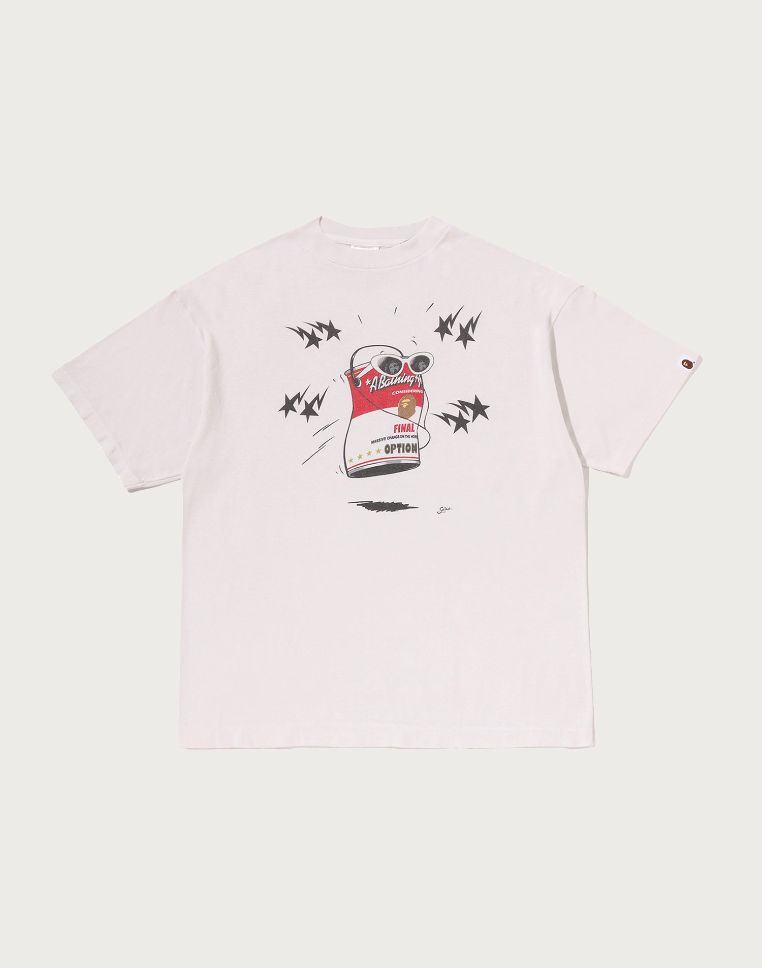 BAPE X SAINT MXXXXXX DANCING CAN TEE MENS