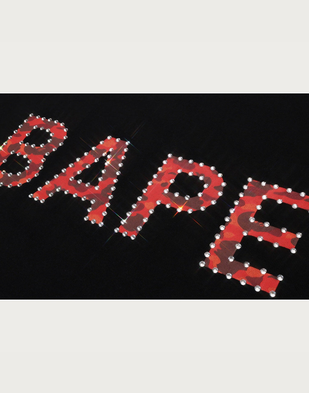 RHINESTONE LOGO TEE MENS