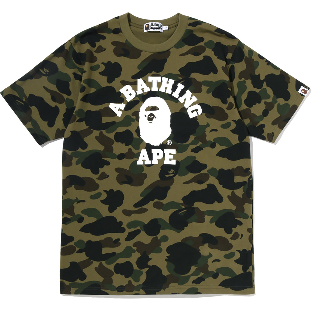 1ST CAMO COLLEGE TEE MENS