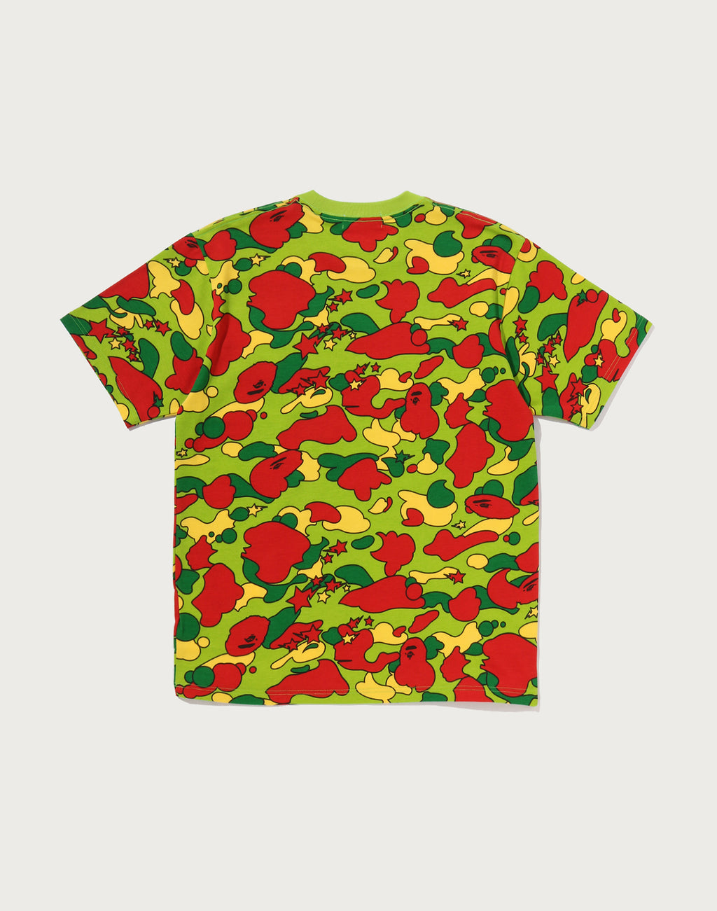 STA CAMO RHINESTONE BAPE LOGO TEE MENS
