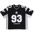 SOLID CAMO JACQUARD MESH CROPPED FIT FOOTBALL JERSEY MENS