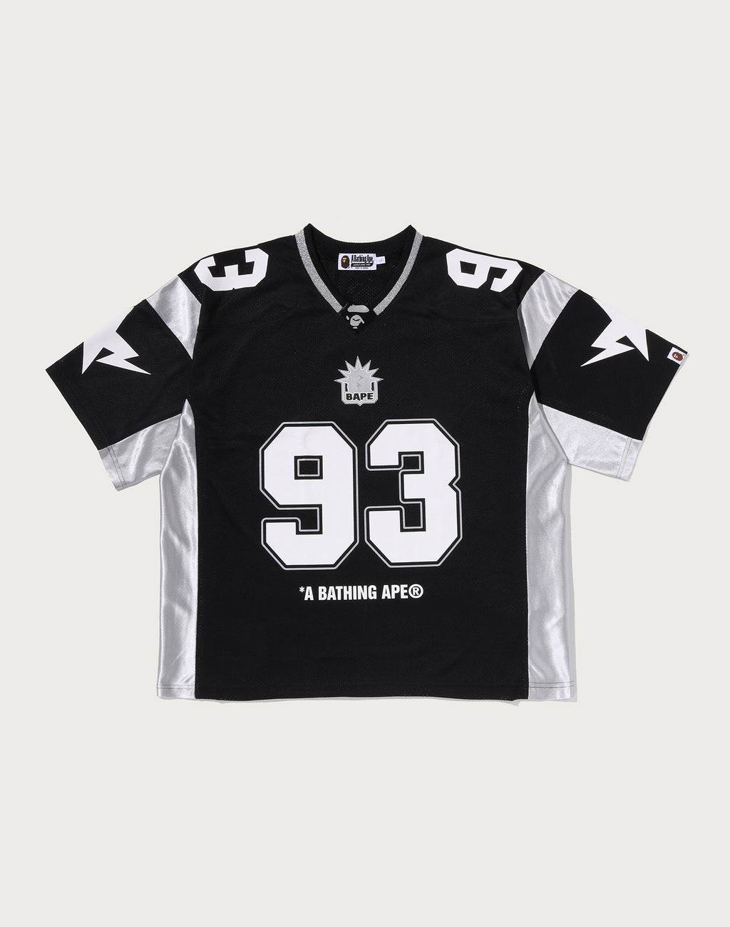 SOLID CAMO JACQUARD MESH CROPPED FIT FOOTBALL JERSEY MENS