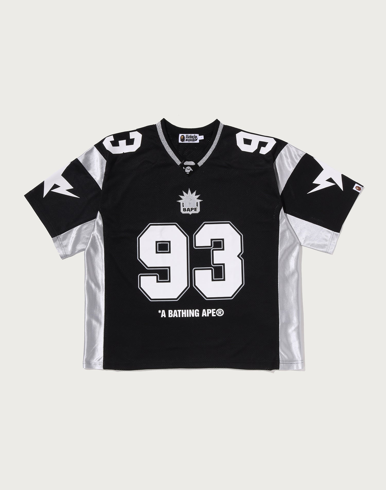 SOLID CAMO JACQUARD MESH CROPPED FIT FOOTBALL JERSEY MENS