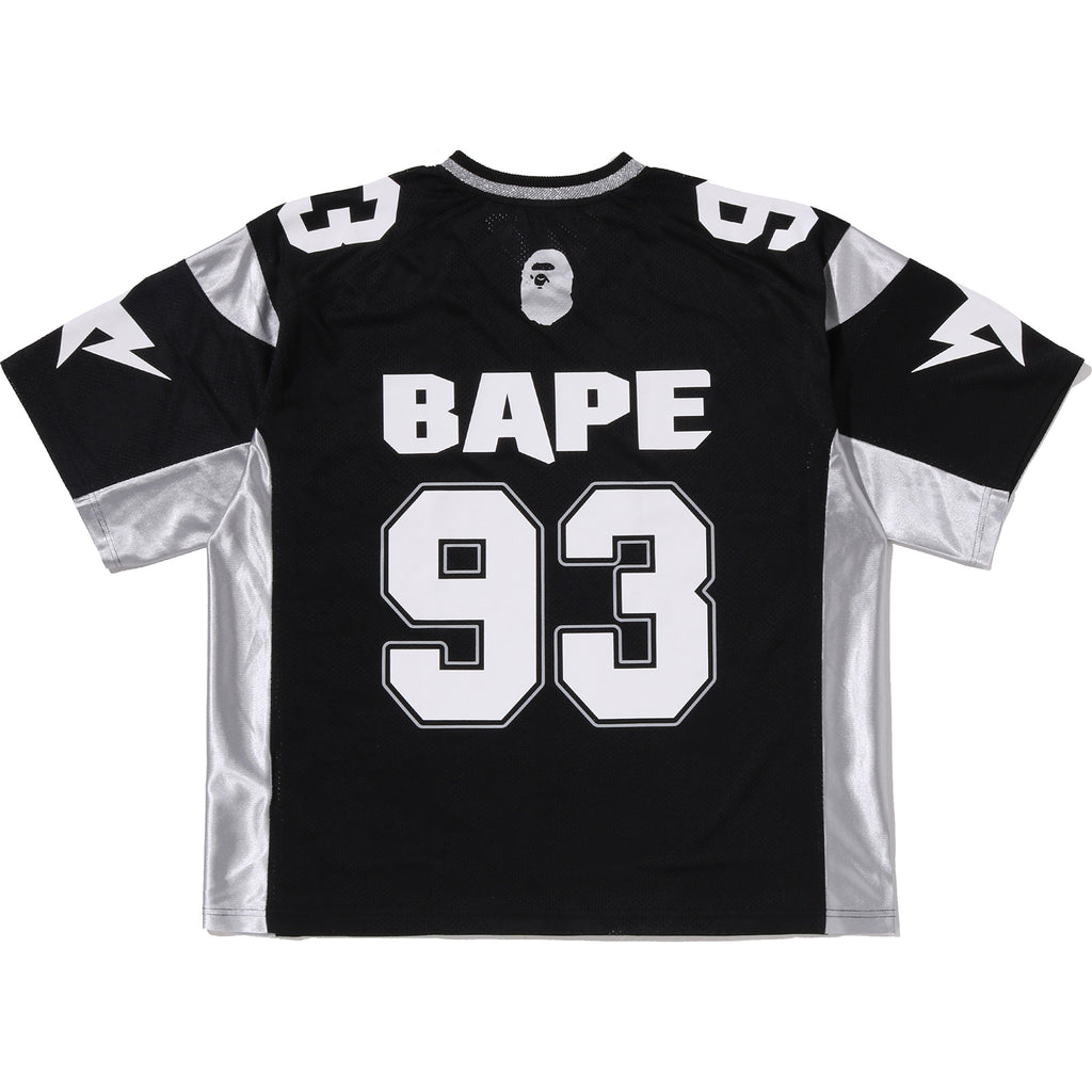 SOLID CAMO JACQUARD MESH CROPPED FIT FOOTBALL JERSEY MENS