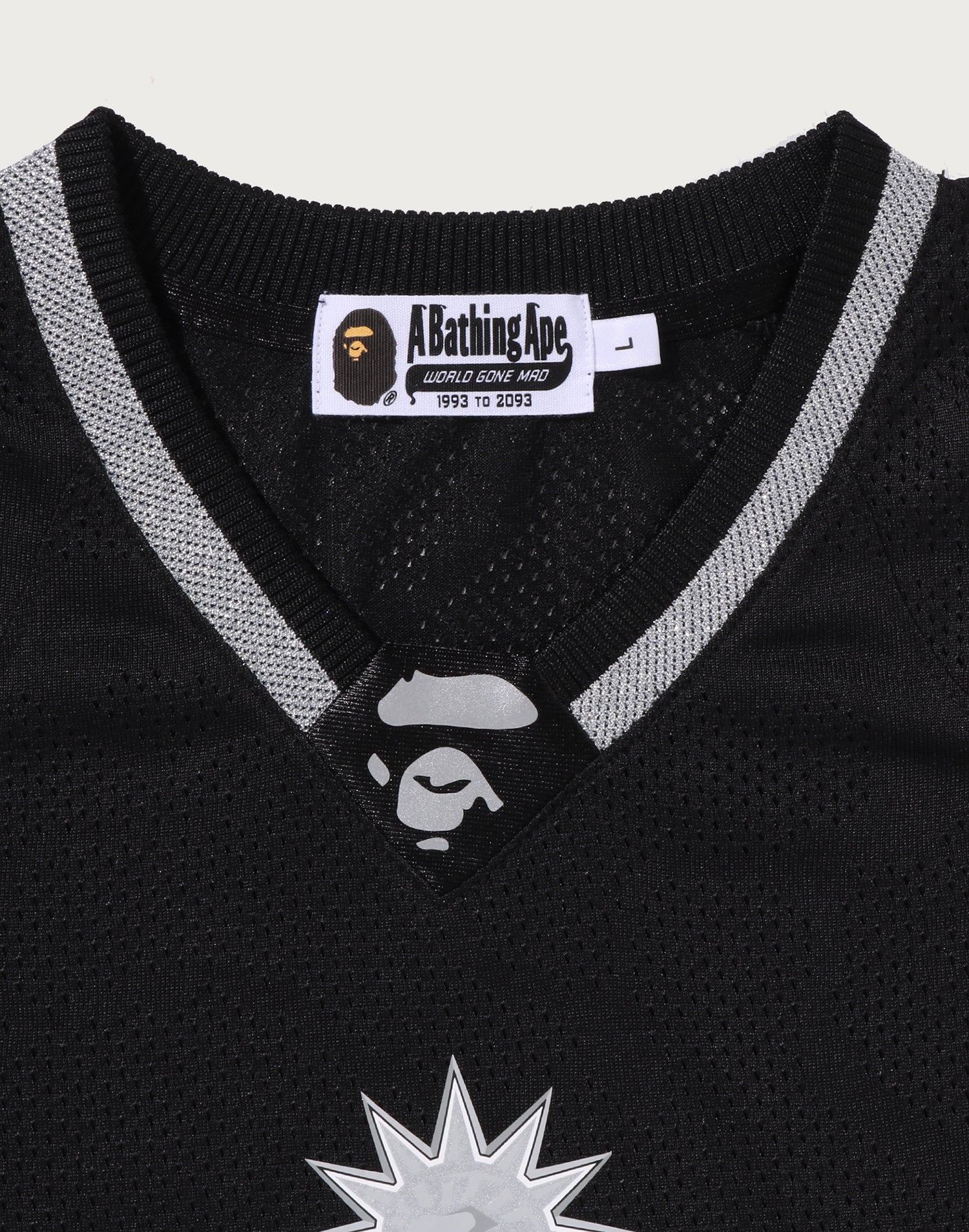 SOLID CAMO JACQUARD MESH CROPPED FIT FOOTBALL JERSEY MENS