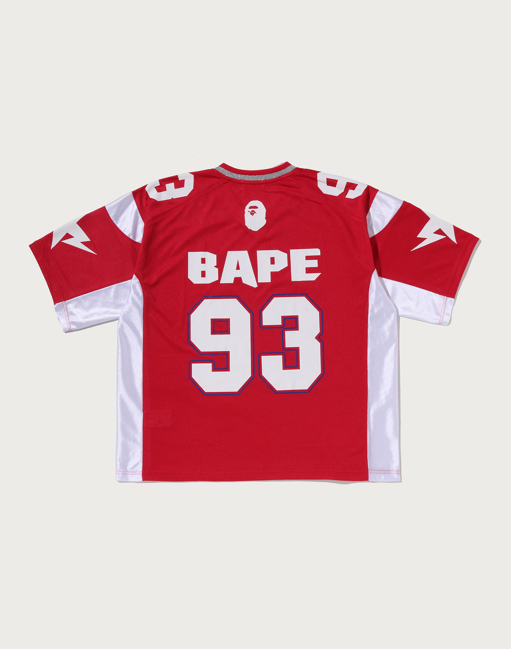 SOLID CAMO JACQUARD MESH CROPPED FIT FOOTBALL JERSEY MENS