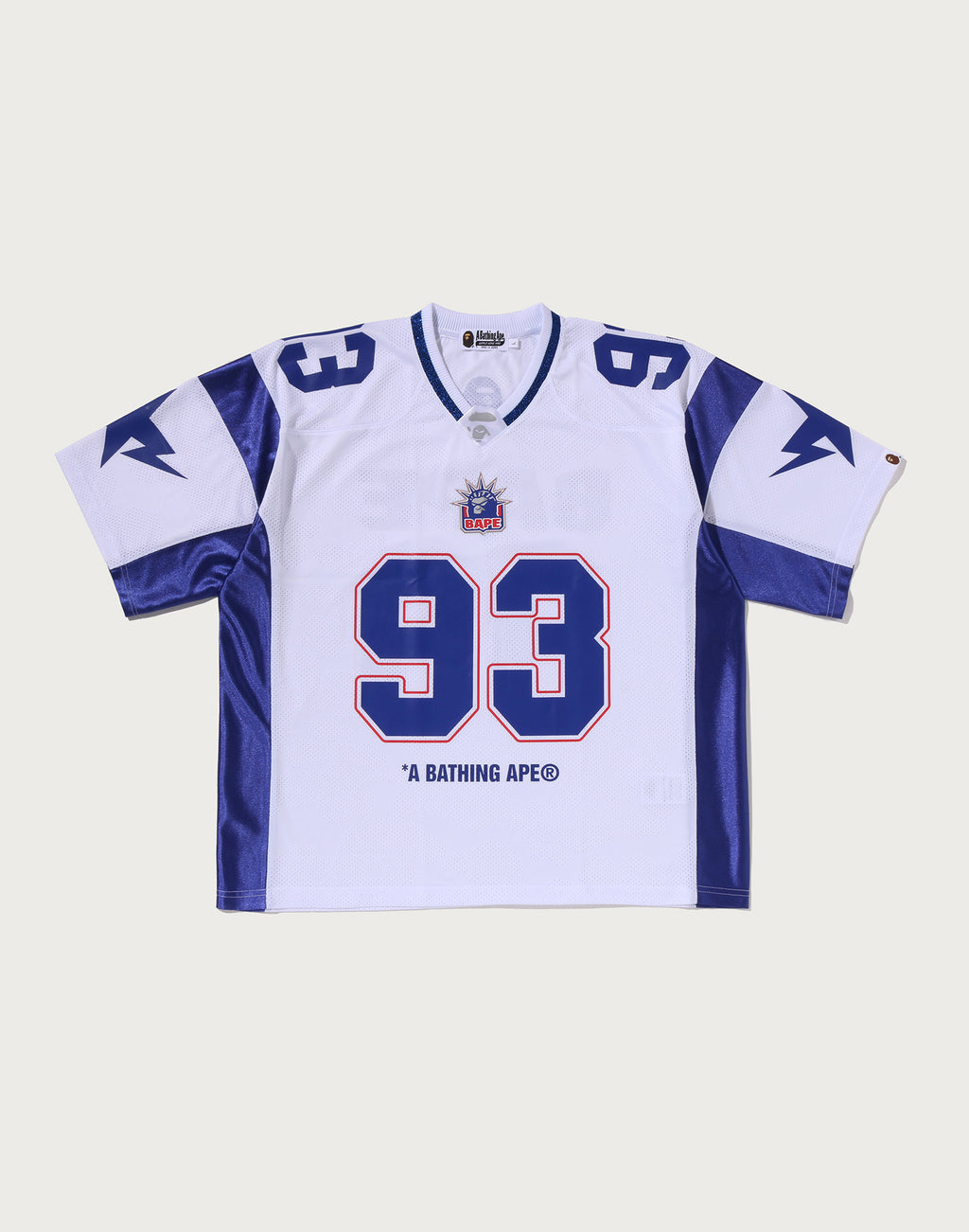 SOLID CAMO JACQUARD MESH CROPPED FIT FOOTBALL JERSEY MENS