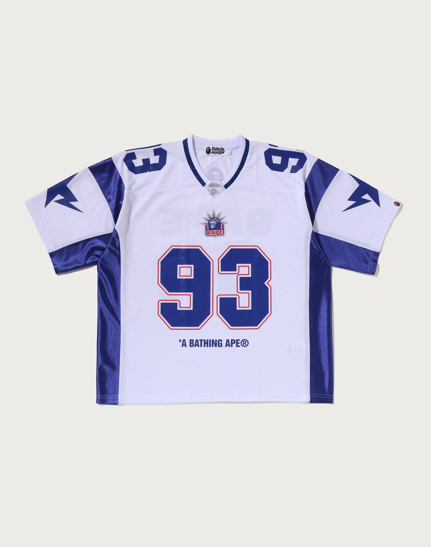 SOLID CAMO JACQUARD MESH CROPPED FIT FOOTBALL JERSEY MENS
