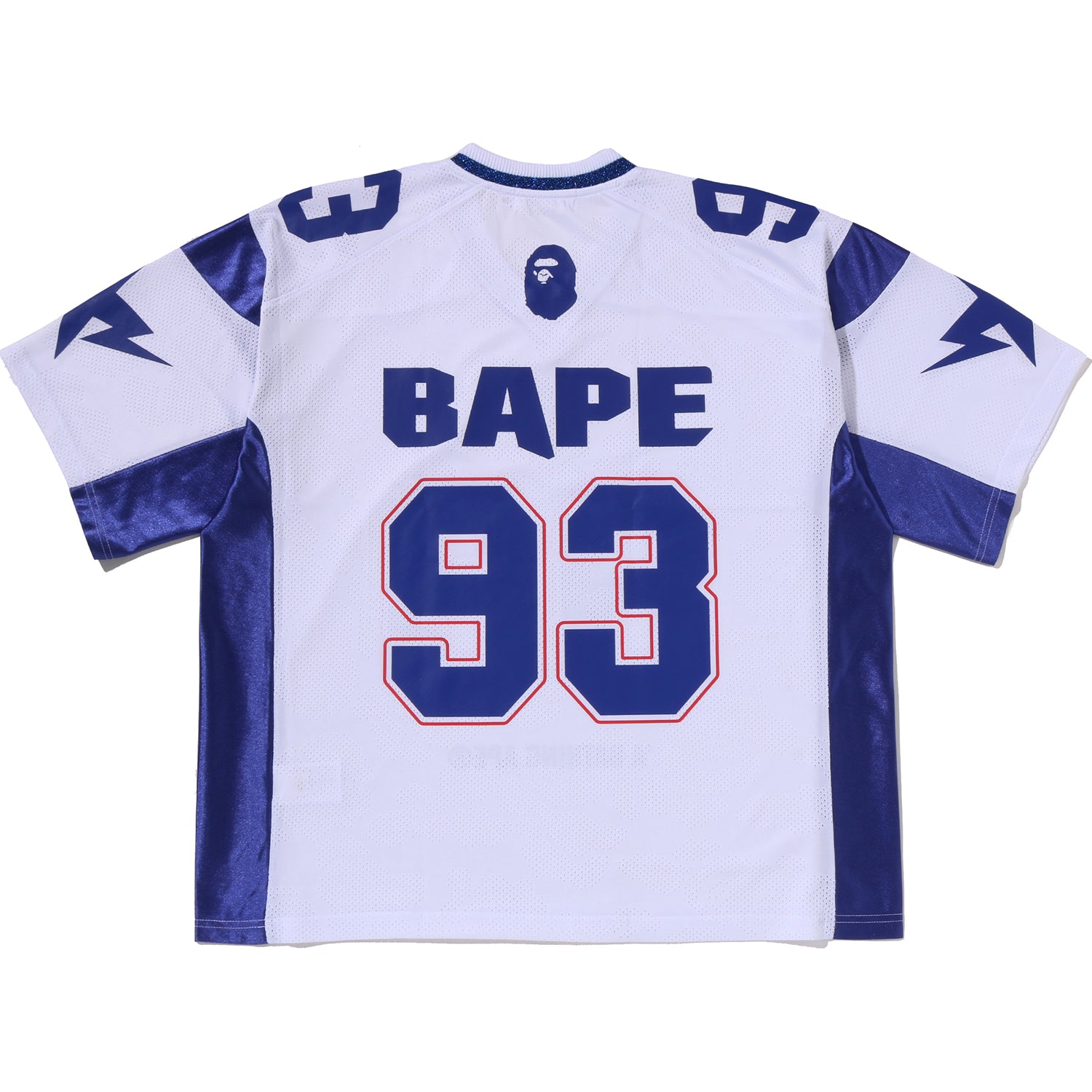 SOLID CAMO JACQUARD MESH CROPPED FIT FOOTBALL JERSEY MENS – us