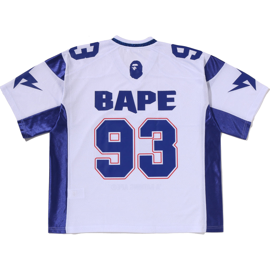 SOLID CAMO JACQUARD MESH CROPPED FIT FOOTBALL JERSEY MENS