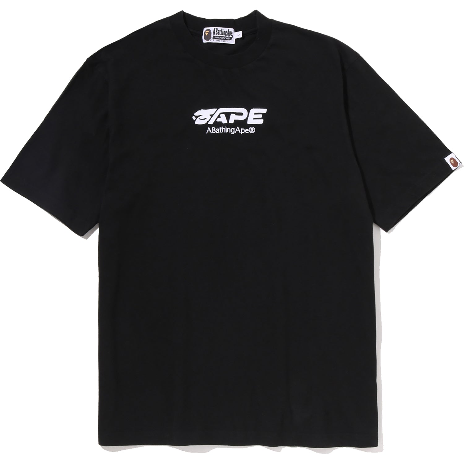 APE FACE LOGO SHRUNK FIT TEE MENS