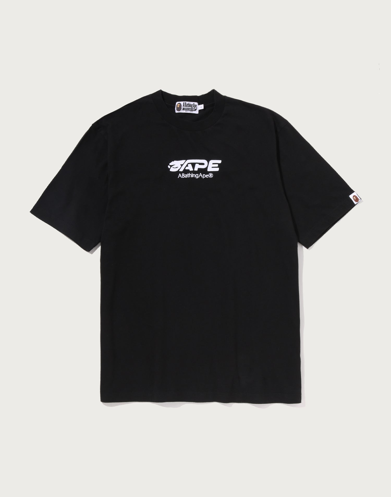 APE FACE LOGO SHRUNK FIT TEE MENS
