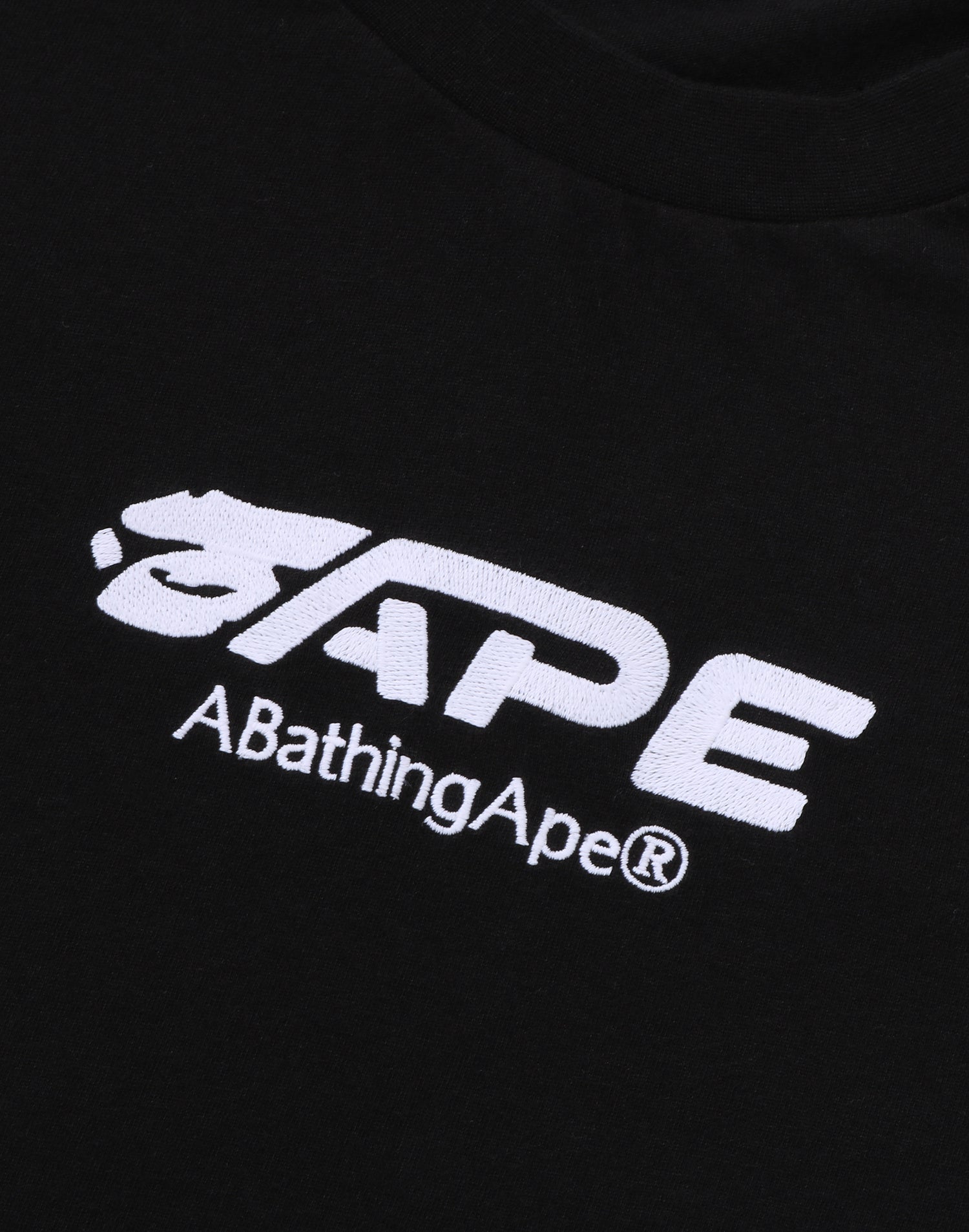 APE FACE LOGO SHRUNK FIT TEE MENS