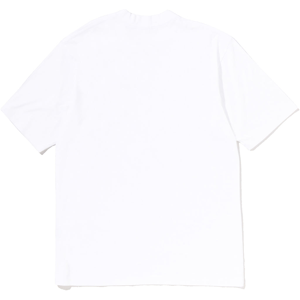 APE FACE LOGO SHRUNK FIT TEE MENS