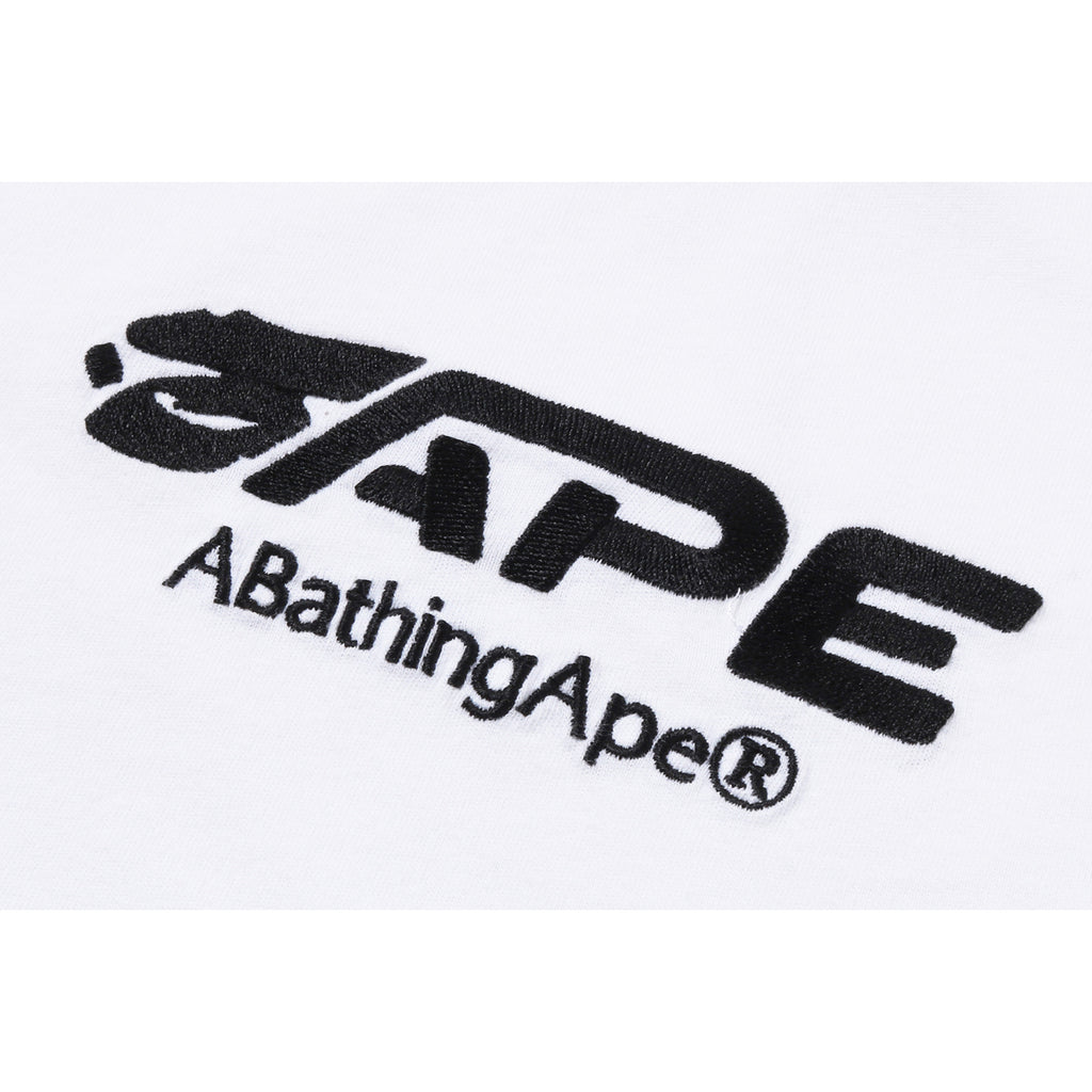 APE FACE LOGO SHRUNK FIT TEE MENS