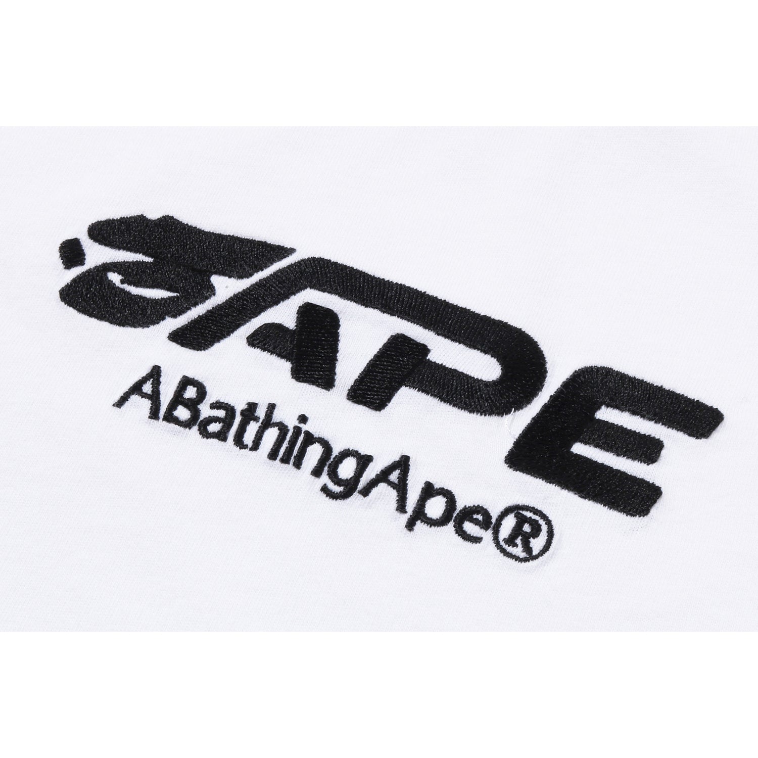 APE FACE LOGO SHRUNK FIT TEE MENS
