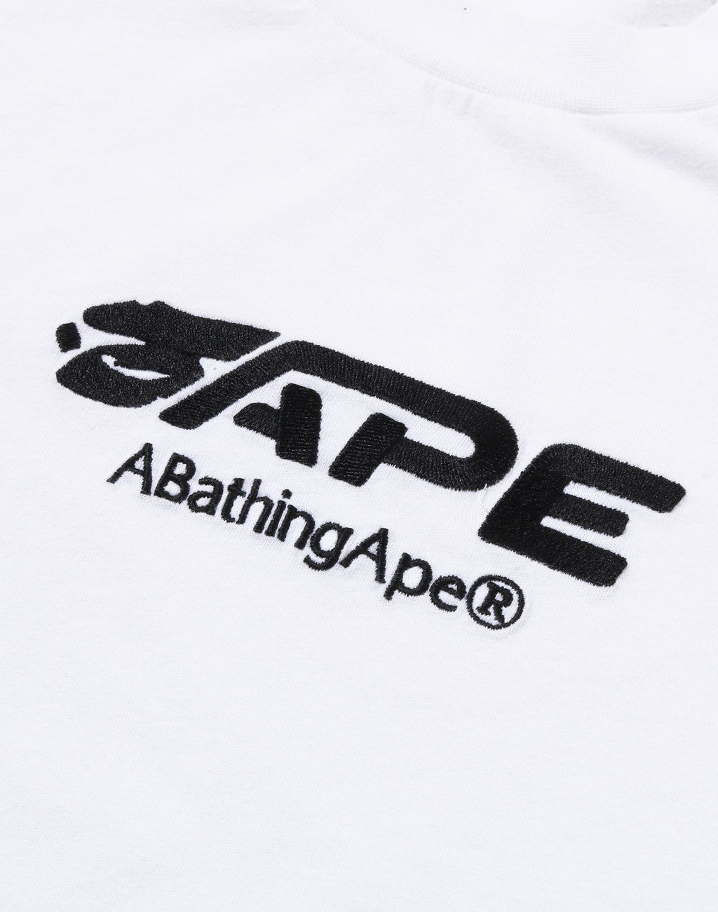 APE FACE LOGO SHRUNK FIT TEE MENS