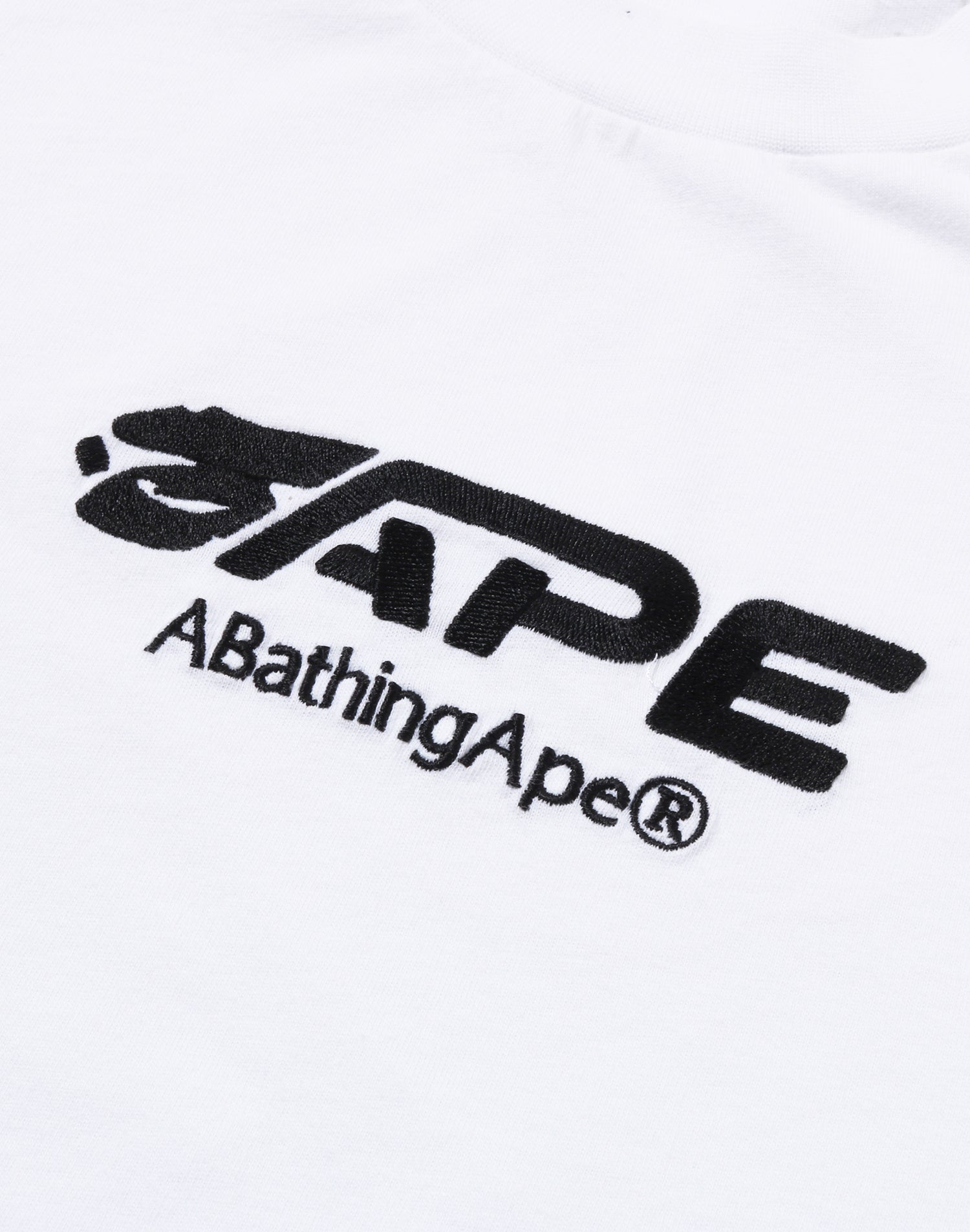 APE FACE LOGO SHRUNK FIT TEE MENS