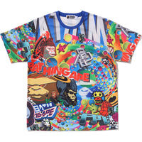 BAPE OVERALL PRINT TEE MENS