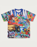 BAPE OVERALL PRINT TEE MENS