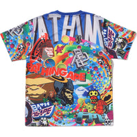BAPE OVERALL PRINT TEE MENS