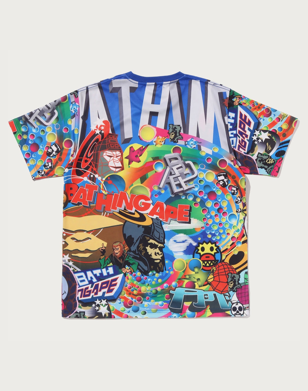 BAPE OVERALL PRINT TEE MENS