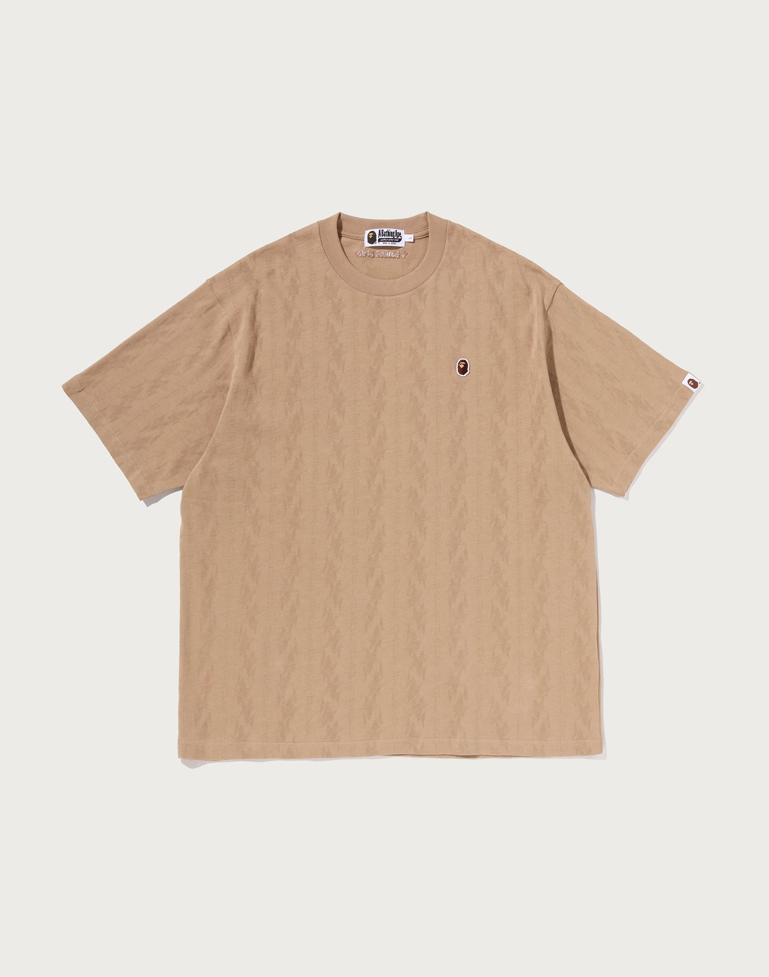 STA PATTERN JACQUARD ONE POINT RELAXED FIT TEE MENS
