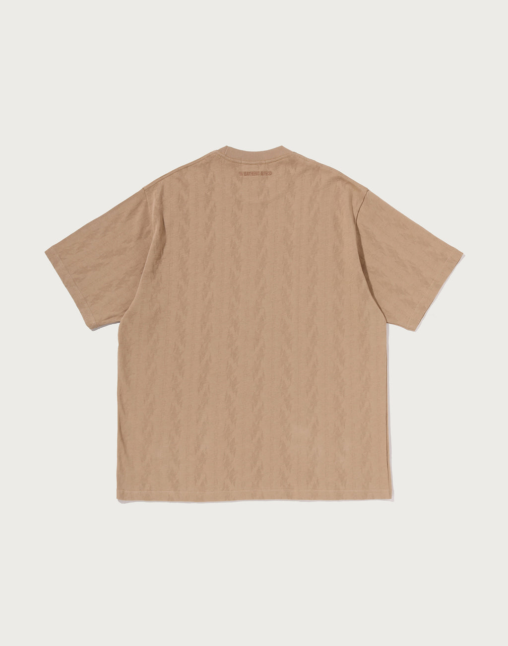 STA PATTERN JACQUARD ONE POINT RELAXED FIT TEE MENS