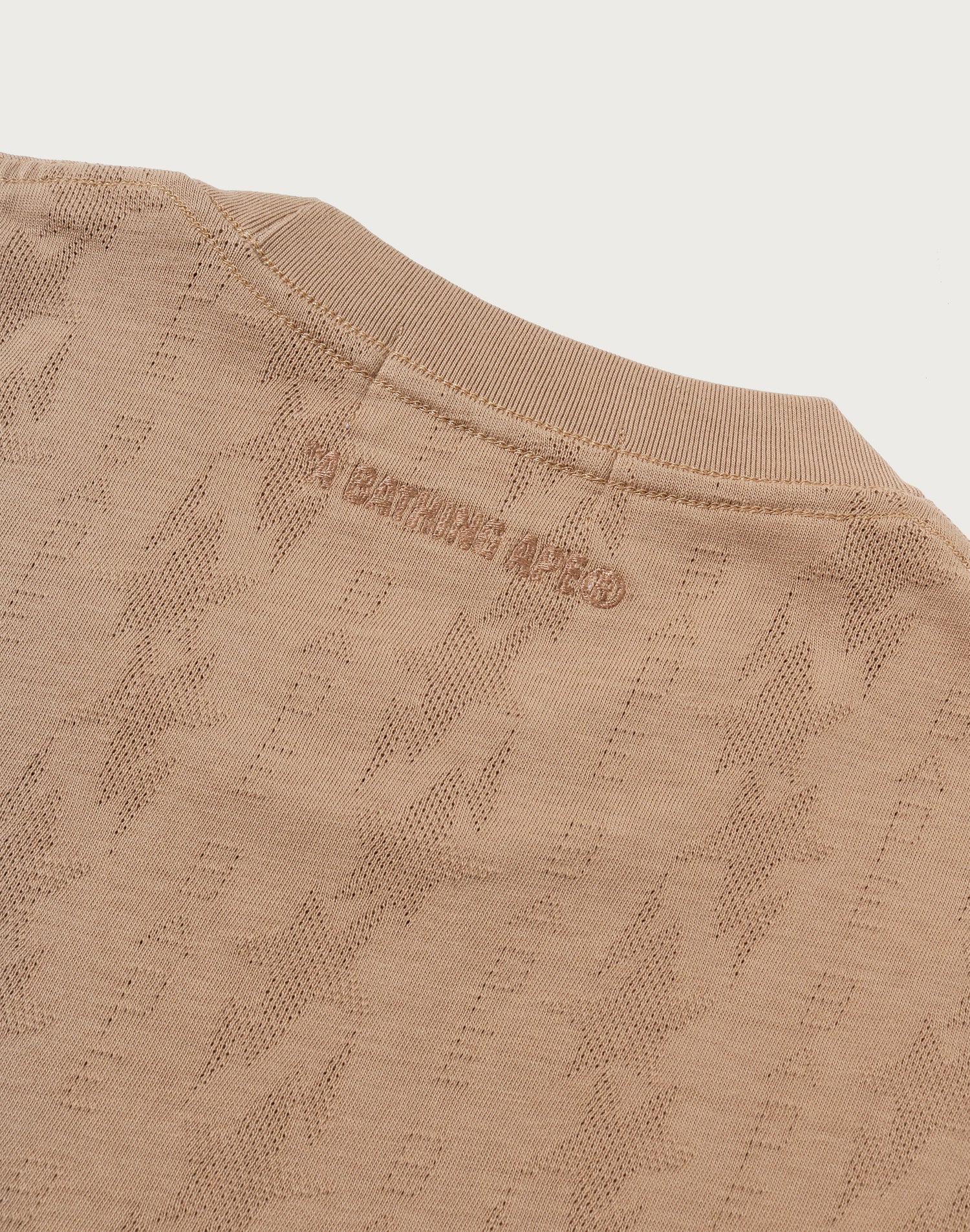 STA PATTERN JACQUARD ONE POINT RELAXED FIT TEE MENS