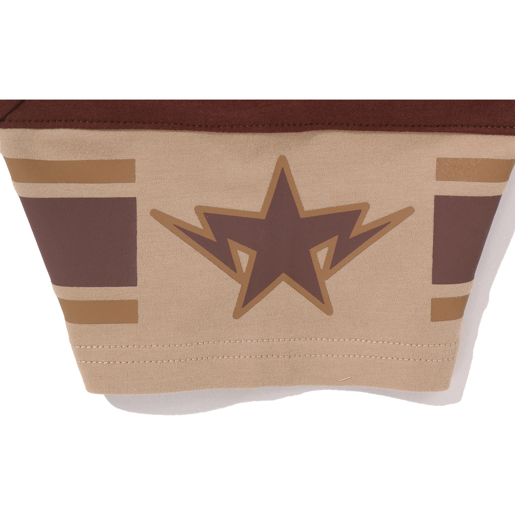 MULTI LOGO FOOTBALL BOXY CROPPED TEE LADIES
