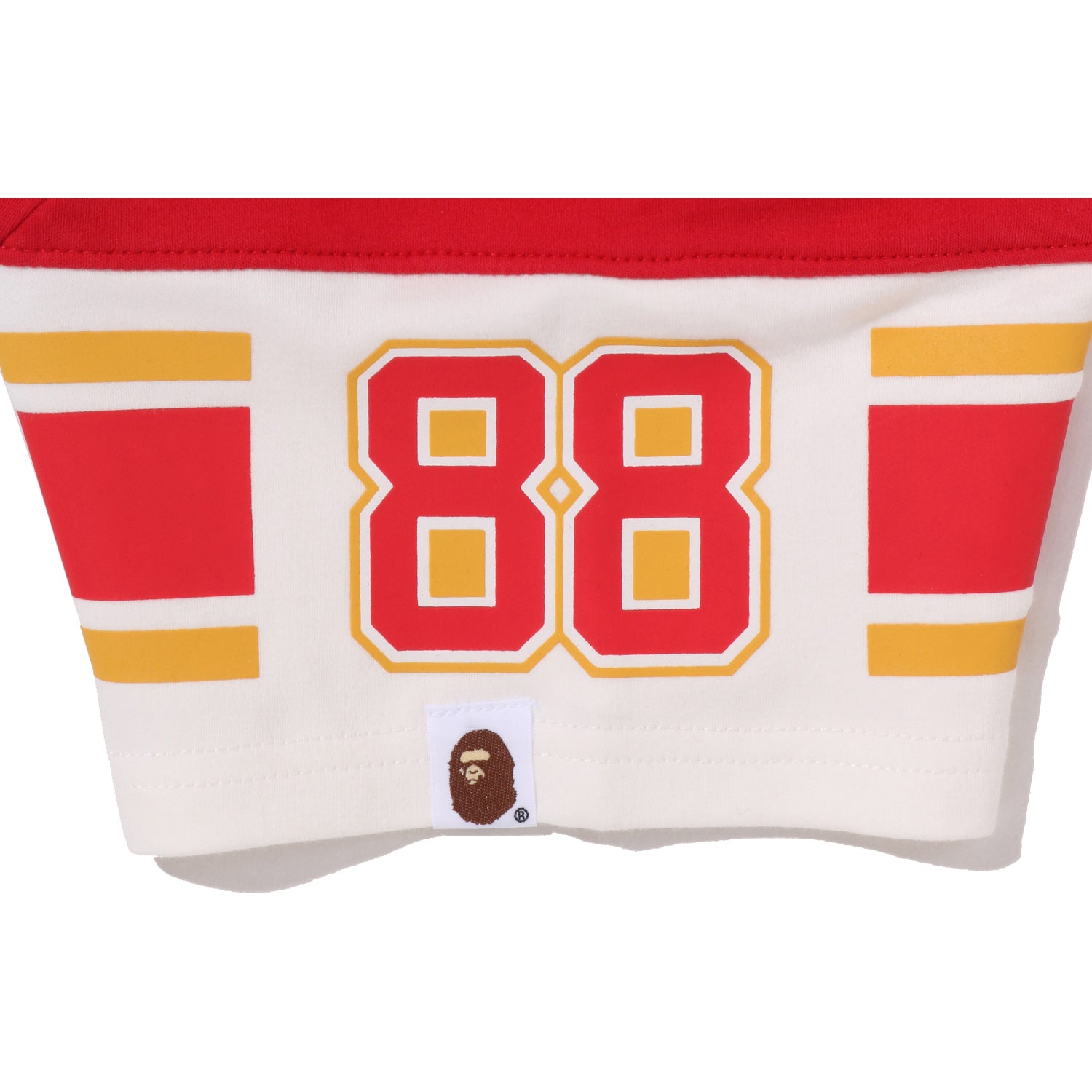 MULTI LOGO FOOTBALL BOXY CROPPED TEE LADIES