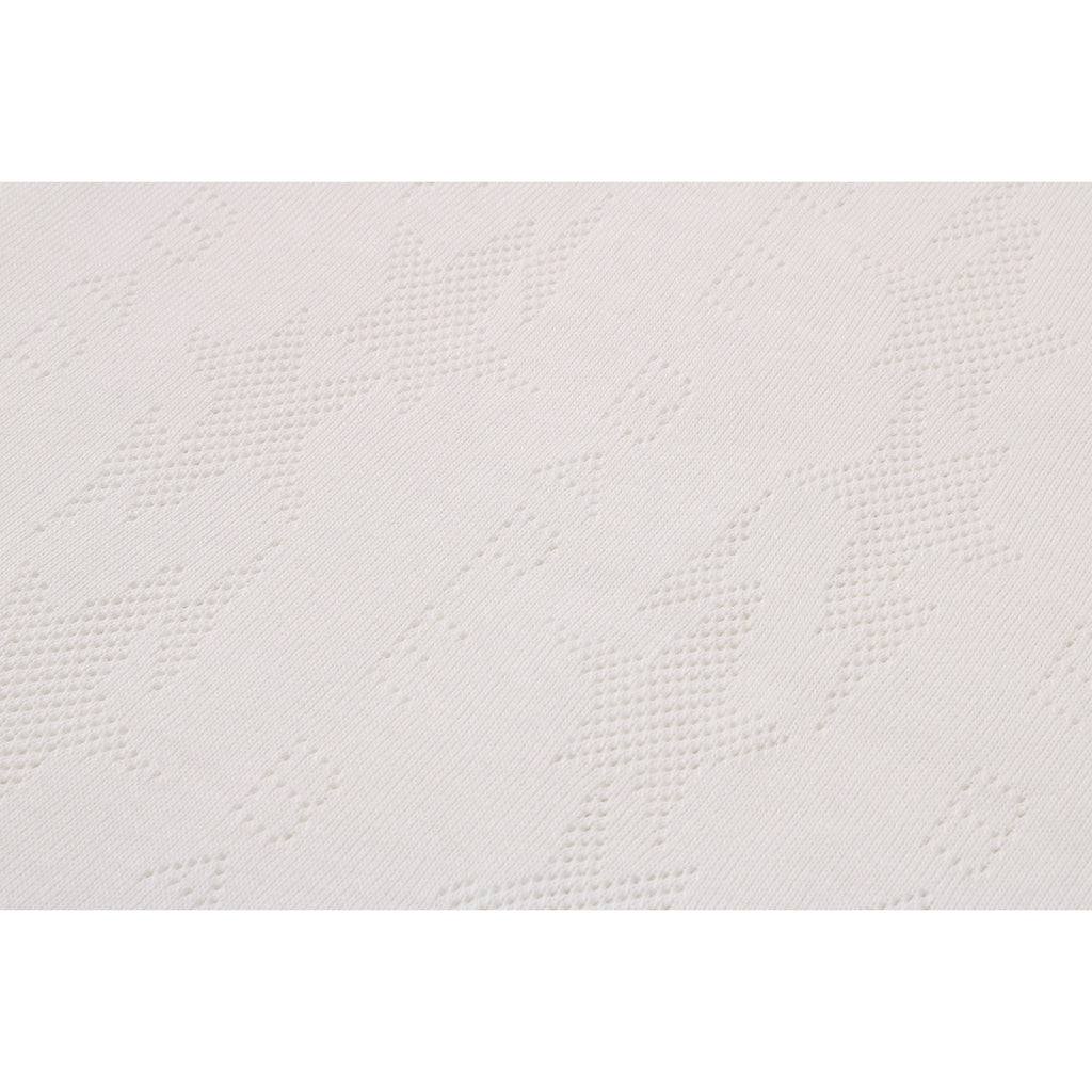 STA PATTERN JACQUARD APE HEAD ONE POINT CROPPED TEE LADIES
