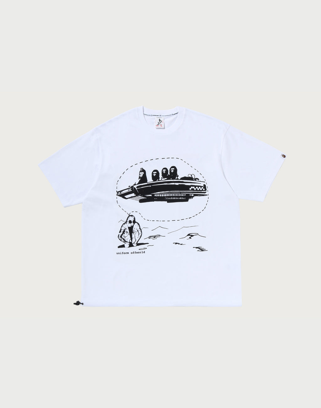 BAPE BY KAZUKI KURAISHI APE TEE MENS