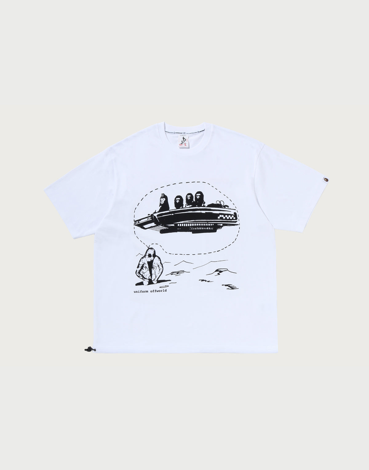 BAPE BY KAZUKI KURAISHI APE TEE MENS