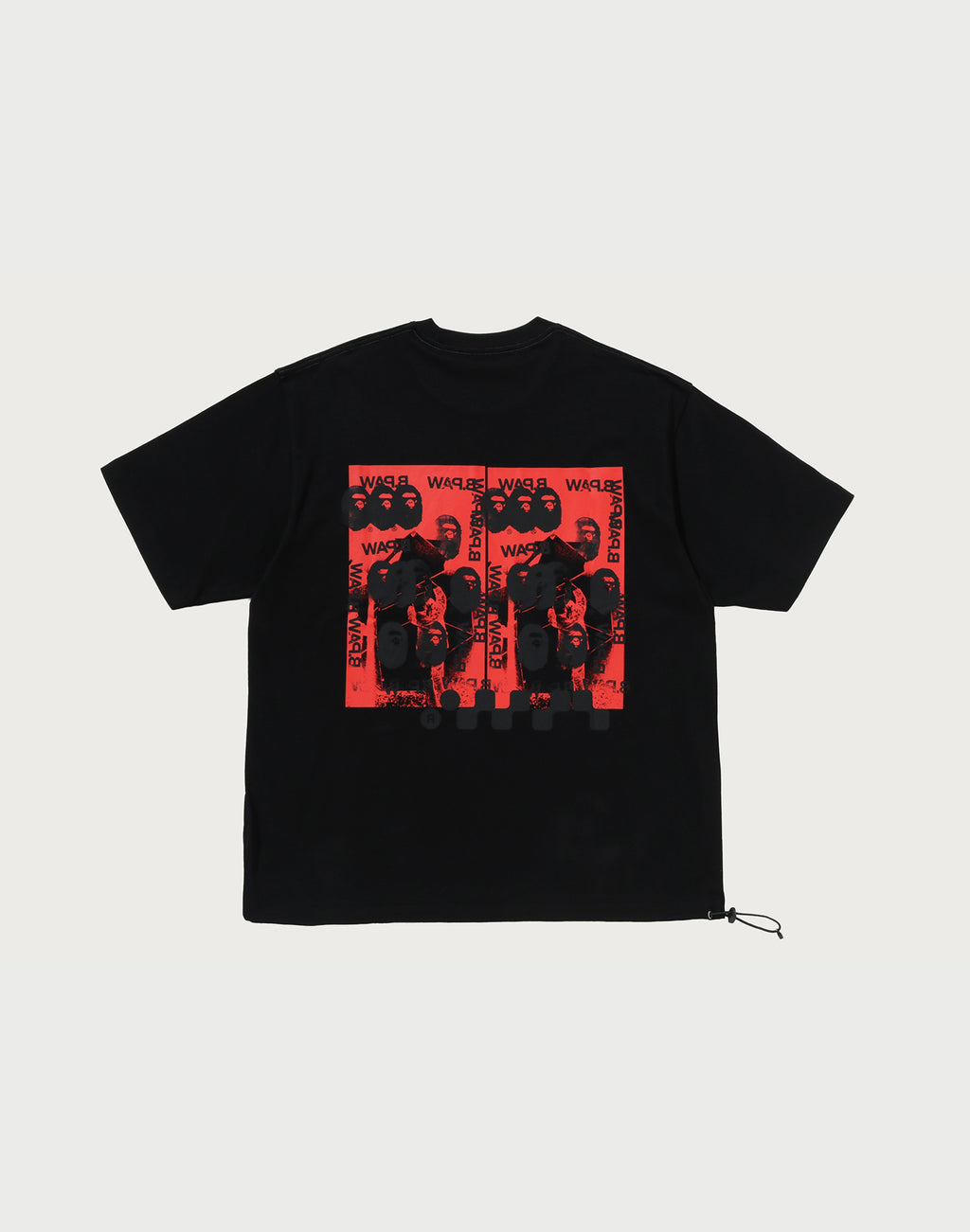 BAPE BY KAZUKI KURAISHI MULTI APE HEAD TEE MENS
