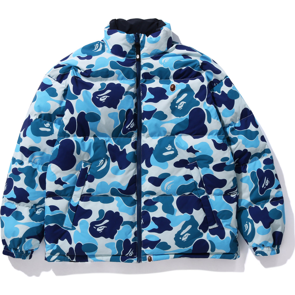 ABC CAMO REVERSIBLE DOWN JACKET RELAXED FIT MENS | us.bape.com