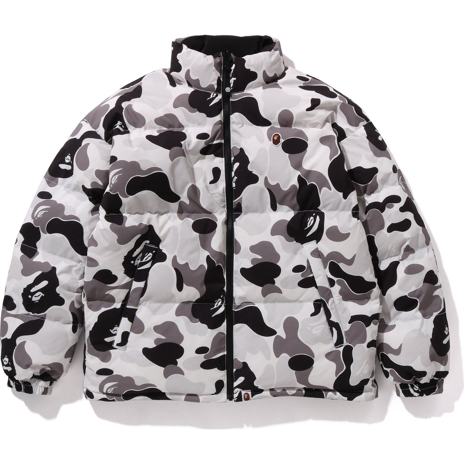 ABC CAMO REVERSIBLE DOWN JACKET RELAXED LADIES – us.bape.com