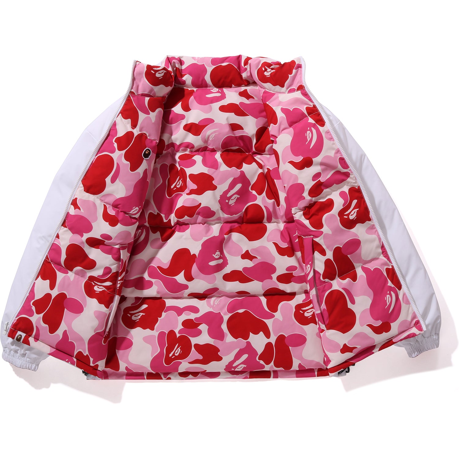 ABC CAMO REVERSIBLE DOWN JACKET RELAXED LADIES – us.bape.com