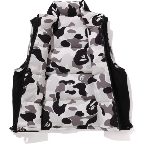 ABC CAMO REVERSIBLE DOWN VEST LADIES